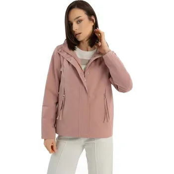 Dívčí bunda Dámská bunda s kapucí VOLCANO-J-LAGUSTI-PINK Růžová M