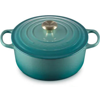 Pánev Le Creuset, Pekáč Signature, 26 cm, bleu riviera - Formadore