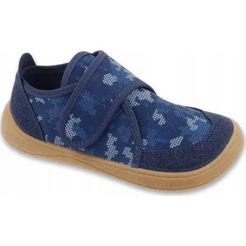 Dívčí bačkory BAREFOOT DĚTSKÉ PAPUČE VELIKOST 30, PAPUČE DO ŠKOLKY BEFADO 140X001