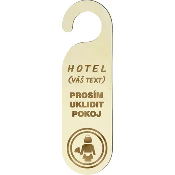 Cedulka na dveře - Hotel