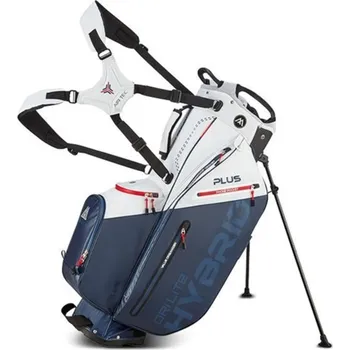Golfový bag Big Max Dri Lite Hybrid Plus golfový standbag white/navy/red