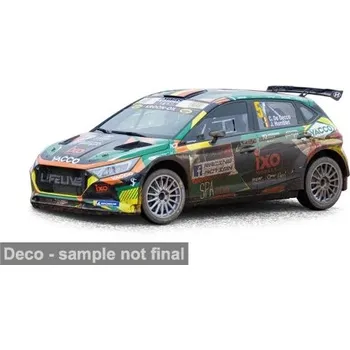 autíčko Hyundai i20 N Rally2 - Spa Rally 2025 #5 De Cecco - Humblet 1:43 IXO