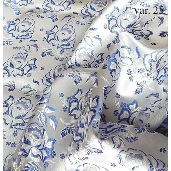 HEDVA ČESKÝ BROKÁT Ondrin 160 krojový brokát RŮŽE ecru | R25