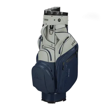Golfový bag Big Max Dri Lite Silencio 3 Cart Bag, Navy/ Off White