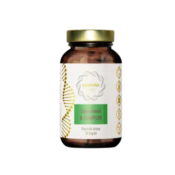 Puravia LABS Liposomální B-komplex, 30 kapslí
