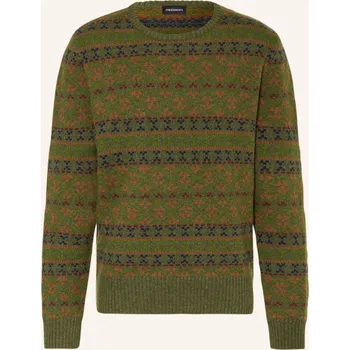 Pánský svetr Strokesman's Pánský Svetr, olivová / tmavě modrá / tmavě...