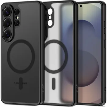 Náhradní kryt pro mobilní telefon Kryt Tech-Protect Basicmag Magsafe Samsung Galaxy S26 Ultra Matte Black