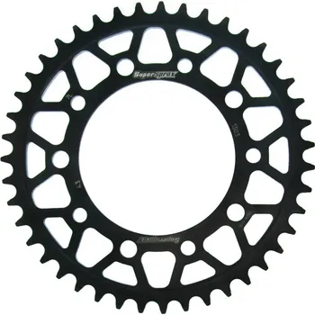 Řetězová sada pro motocykl Řetězová rozeta SUPERSPROX RFE-1303:43-BLK černý 43 zubů, 520 pro HONDA NC 750 S