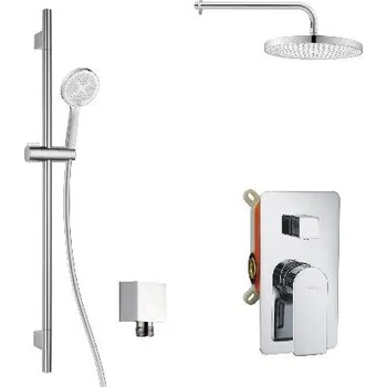 Sprchový set kielle Vega - Sprchový set s baterií pod omítku, pro 2 spotřebiče, s příslušenstvím EcoSpare a tělesem, chrom 20618SP50