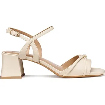 Dámské sandále Kožené sandály Geox D NEW ERAKLIA 50 T01 D656JC000TUC1122 béžová 01X, EUR 36