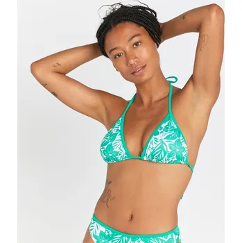 Dámské plavky DECATHLON Dámské plavky horní díl s posuvnými trojúhelníky Mae Borneo 44 ZELENÁ