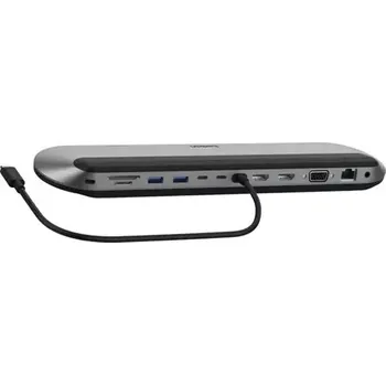 Notebook Belkin Connect 11v1 Universal Pro dokovací stanice černá (INC014btSGY)