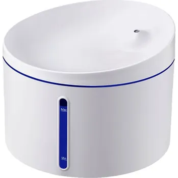 Miska pro psa Pítko s fontánou z plastu Dogness bílé 3,2 l