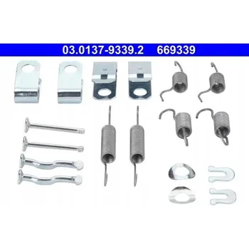 Brzdová čelist ATE 03.0137-9339.2 Sada příslušenství, brzdové čelisti brzdy