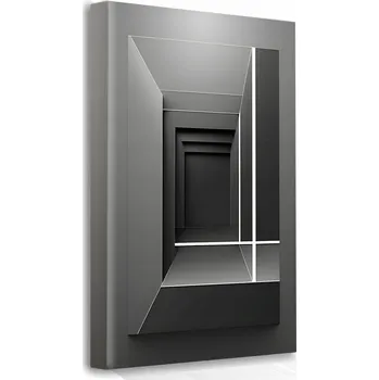 Obraz OBRAZ NA PLÁTNĚ NA ZEĎ Abstrakce 3D 50x70 cm