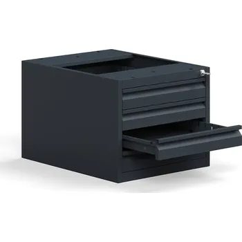 Zásuvková jednotka TRUST, pod stolovou desku, 4 zásuvky