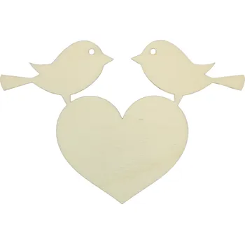 Svatební dekorace Svatební ptáčci velikost: 10 cm