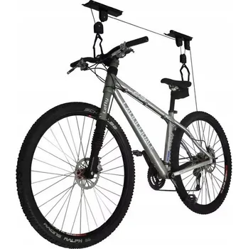 Věšák Podstropní věšák na kolo Gockowiak 20 kg černý