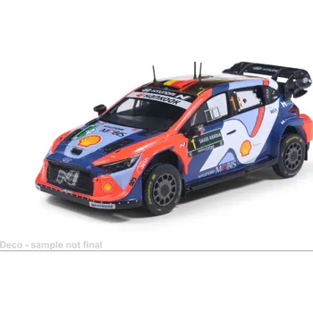 autíčko Hyundai i20 N Rally1 - Rally Saudi Arabia 2025 #1 Neuville - Wydaeghe 1:43 IXO