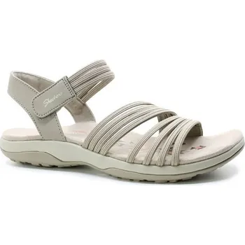Dámské sandále SKECHERS REGGAE SLIM COFFE RUN 163573/TPE béžová, dámské sandály vel.40 (SKECHERS REGGAE SLIM COFFE RUN )