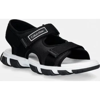 Dívčí sandály Dětské sandály Calvin Klein Jeans V1B2.83321.24.34 černá 99X, EUR 27