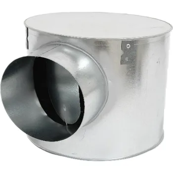 Ventilace Připojovací krabice kruhová - horizontální 300 Odvodní