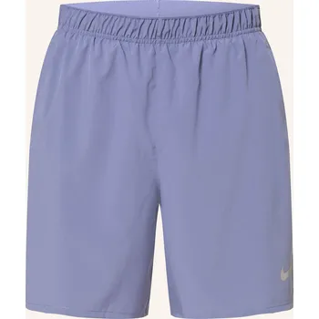 Pánské kraťasy Nike Pánské Běžecké Šortky 2V1 Dri-Fit Challanger, černošedá, 56