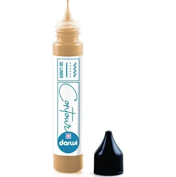 Speciální výtvarná barva Darwi DA0690030050C Barva na sklo Gold 30 ml 1 ks