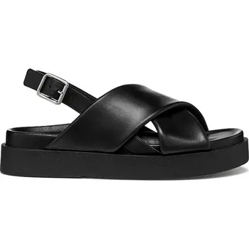 Dámské sandále Kožené sandály Geox D ADELASH H D65ARA000TUC9999 černá 99X, EUR 38