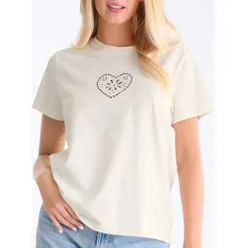 Dámské tričko Dámské triko s krátkým rukávem LISCA - SUMMERTIME Velikost: M