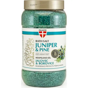 Koupelová sůl PALACIO Jalovec & Borovice koupelová sůl, 1200g