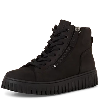 Dámská zimní obuv DÁMSKÉ KOTNÍKOVÉ BOTY TAMARIS 1-25206-43 001 ČERNÁ Barva: ČERNÁ, Velikost: 38