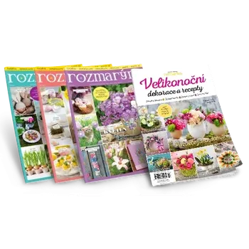 Časopis Rozmarýna - Jarní předplatné (od č. 3/2026) + Velikonoční (do č. 5/2026)