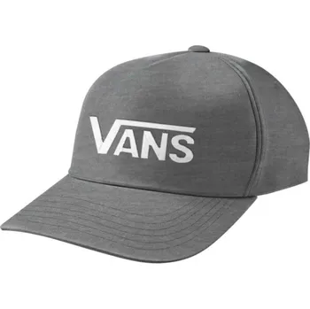 Kšiltovka Kšiltovka Vans DROP V LOGO SNAPBACK UNI Šedá, Bílá