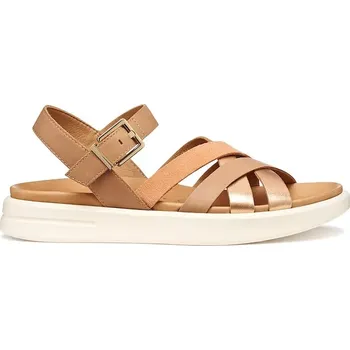 Dámské sandále Kožené sandály Geox XAN2S D35PAB043CFC8391 hnědá 88X, EUR 38