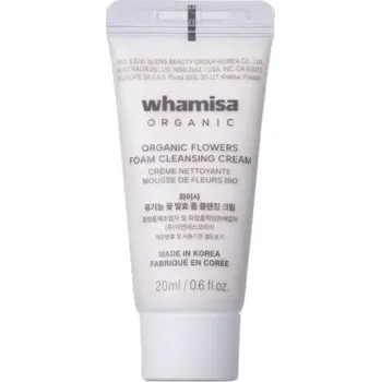 WHAMISA ORGANIC FOAM CLEANSING CREAM čistící pěnový krém 20ml