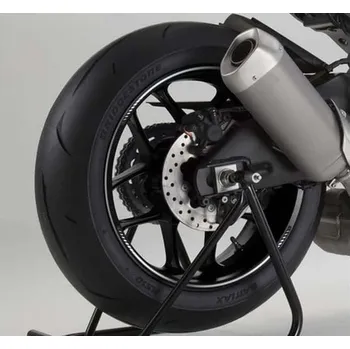 Autodoplněk Linka na ráfek PUIG PREMIUM 8431B fluorescentní bílá linky na ráfek - sada 8ks pro SUZUKI SV 650 / S