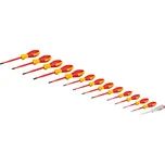 14-dílná sada šroubováků Bosch VDE Professional - SL, PH, PZ, SL/PZ, TX, izolované, jednopólová fázová zkoušečka, kufr L-BOXX 102 (1600A02NF9)