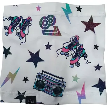 Nákrčník ESITO | Bavlněný nákrčník Star skates - bílá / 44