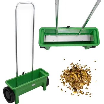 Sada zahradního nářadí Zahradní secí stroj ruční rozmetadlo semen hnojiva soli 12L BITUXX M16128