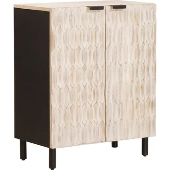 Příborník do zásuvky vidaXL Servírovací skříň Bílá omyvatelná povrchová úprava [4017866]