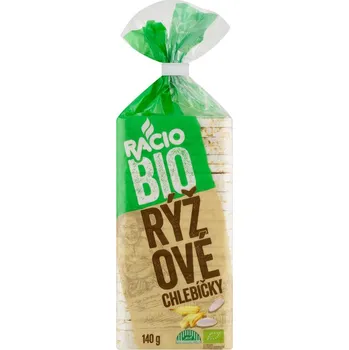 Rýžový chlebíček RACIO BIO chlebíčky rýžové (12 ks), cena za kus 24.9 Kč