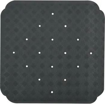Protiskluzová podložka Spirella protiskluzová podložka do sprchy Ruby, tmavě šedá, 53 × 53 cm