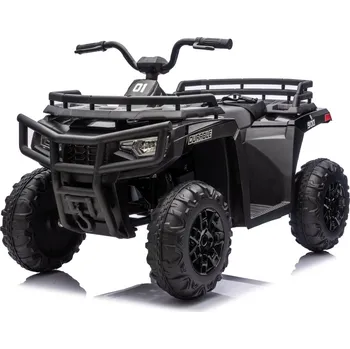 Dětské elektrovozidlo RKToys Elektrická čtyřkolka Quad ATV WOLF 24V 4x4 černá