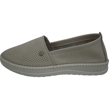 Dámské mokasíny Obuv dámská kožená LOOKE L1234-64 smetanová (Dámské kožené mokasíny)