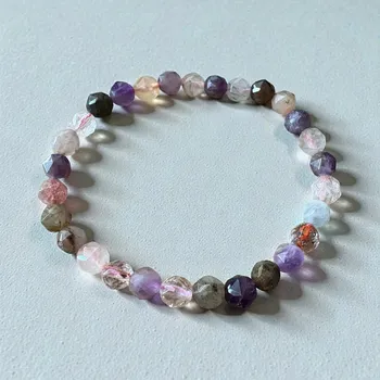 Náramek Prosperk Náramek z broušených minerálů