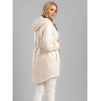 Perso Dámská bunda BLE238787F Béžová Regular Fit M