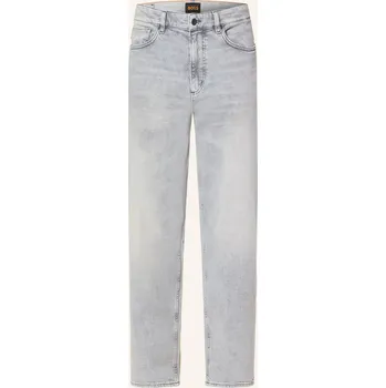 Pánské džíny Boss Pánské Džíny Arlo Cropped Taper Fit, 033 medium grey, 34