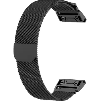 Ostatní příslušenství k chytrým hodinkám Techsuit - Řemínek QuickFit 26 mm (W009) - Garmin Fenix 3/3 HR/5X/5X Plus/6X/6X Pro/7X/7X Pro Solar - černý