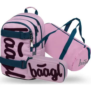 Set školních potřeb Baagl Školní set Skate Rose